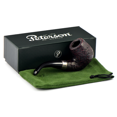 Курительная трубка Peterson Sherlock Holmes - Sandblast - Professor P-Lip, 9 мм