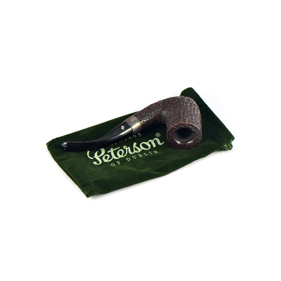 Курительная трубка Peterson Sherlock Holmes - Sandblast - Rathbone P-Lip, 9 мм
