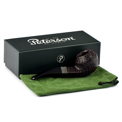 Курительная трубка Peterson Sherlock Holmes - Sandblast - Squire P-Lip, 9 мм