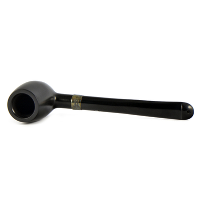 Курительная трубка Peterson Speciality Pipes - Barrel - Ebony Silver Mounted P-Lip, без фильтра