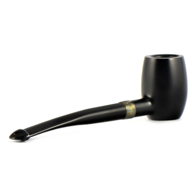 Курительная трубка Peterson Speciality Pipes - Barrel - Ebony Silver Mounted P-Lip, без фильтра