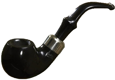 Курительная трубка Peterson Standard System - Ebony - 302, 9 мм