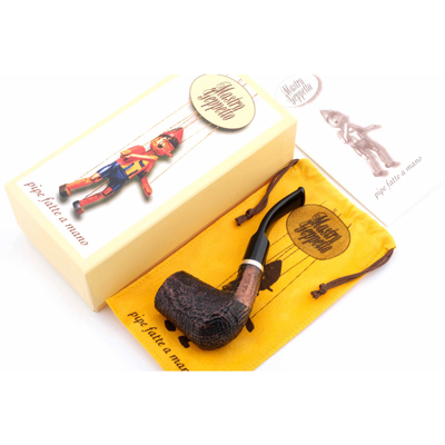 Курительная трубка SER JACOPO Mastro Geppetto Blast Silver 9 мм, G041-1