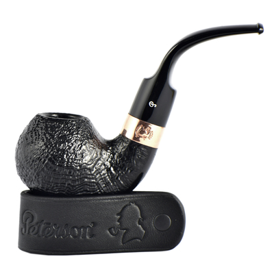 Курительная трубка Peterson Sherlock Holmes - Christmas 2021 - Sandblast - Lestrade, 9мм
