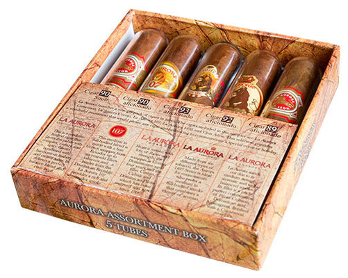 Подарочный набор Подарочный набор сигар Lа Aurora Аssortment Box (Glass Tubes)
