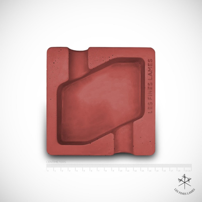 Пепельница DYAD - Red Concrete Ashtray (Красная)