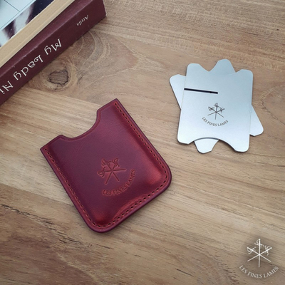 Подставка под сигару Cherry Red Leather Cigar Stand (Красная)