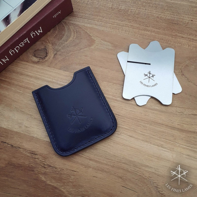 Подставка под сигару Petrol Blue Leather Cigar Stand (Синяя)