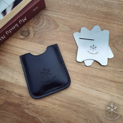 Подставка под сигару Black Leather Cigar Stand (Черная)