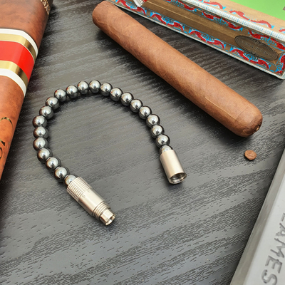 Пробойник-браслет для сигар Stainless steel 316L, Hematite