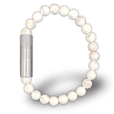 Пробойник-браслет для сигар Stainless steel 316L, Magnesite (White)