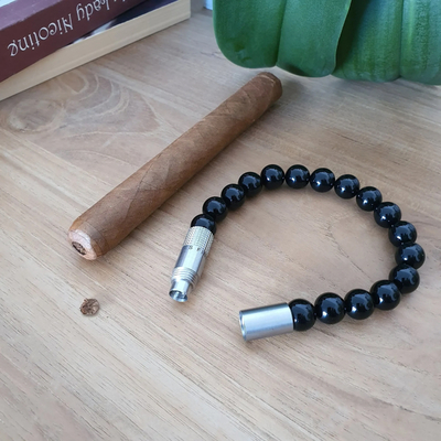 Пробойник-браслет для сигар Stainless steel 316L, Onyx 10 мм.