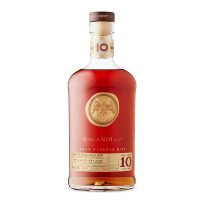 Ром Bacardi Gran Reserva Diez, 0.7 л.