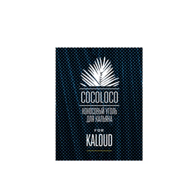 Уголь для кальяна COCOLOCO KALOUD - 1KG - 82 BRICKS