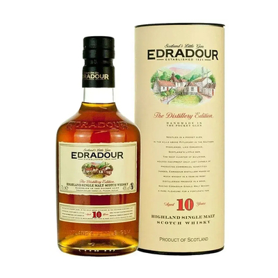 Виски Edradour 10 Years Old, 0.7 л.