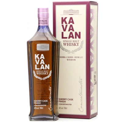 Виски Kavalan Concertmaster Sherry Cask Finish, 0.7 л.