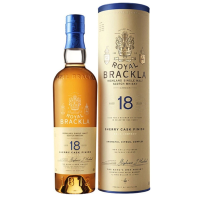 Виски Royal Brackla 18 Years Old, 0.7 л.