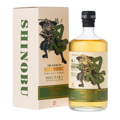 Виски Shinobu Lightly Peated Pure Malt Mizunara Japanese Oak Finish, 0.7 л.