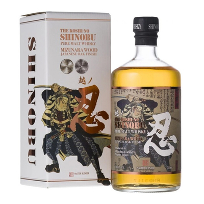 Виски Shinobu Pure Malt Mizunara Japanese Oak Finish, 0.7 л.
