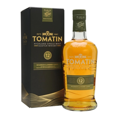 Виски Tomatin 12 Year Old, 0.7 л.