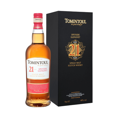 Виски Tomintoul Speycide Glenlivet 21 Years, 0,7 л.
