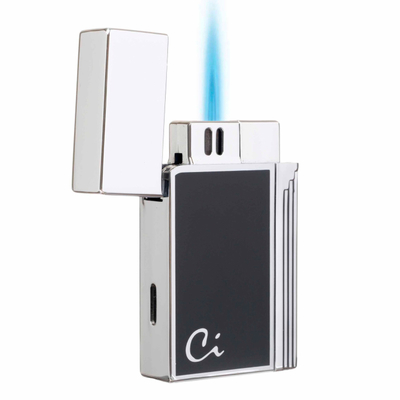 Зажигалка Caseti сигарная турбо, черная CA160-2
