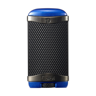 Зажигалка сигарная Colibri Apex, синий металлик LI410T4