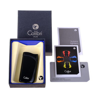 Зажигалка сигарная Colibri Falcon, черный металлик LI310T10
