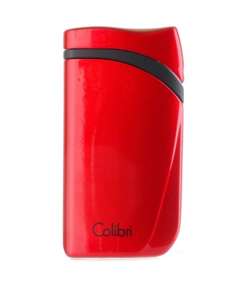 Зажигалка сигарная Colibri Falcon, красный металлик LI310T12