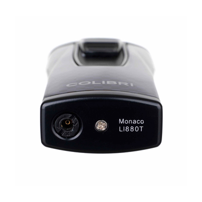 Зажигалка сигарная Colibri Monaco (тройное пламя), синий карбон LI880T13