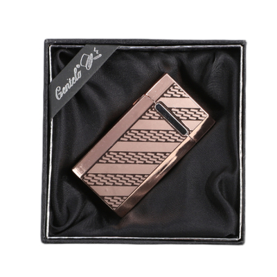 Зажигалка Gentelo Stripe/Bricks Copper 4-2445