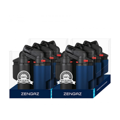 Зажигалка-горелка Zenga Angle Torch Jet Rubberized ZT-60 (В ассортименте)