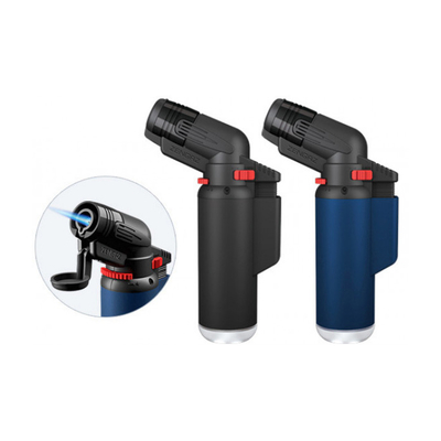 Зажигалка-горелка Zenga Angle Torch Jet Rubberized ZT-60 (В ассортименте)